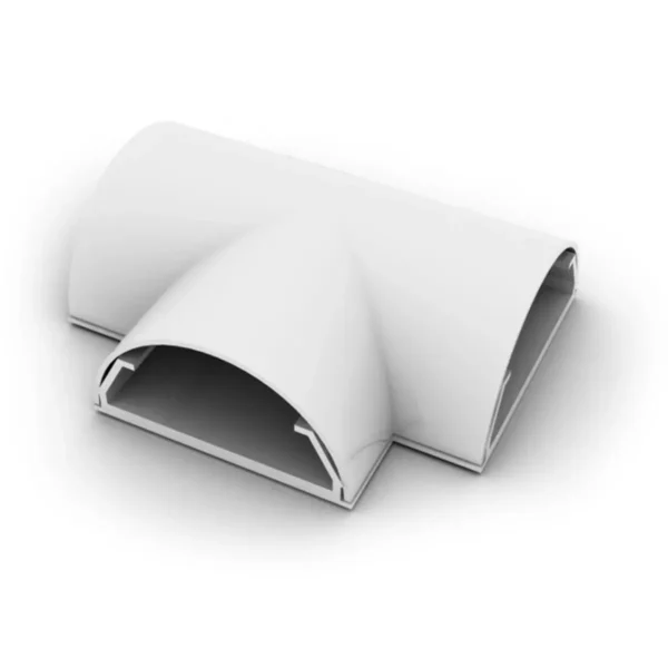 Multibrackets M Cable Cover T Joint 33mm White