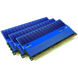 HyperX 6GB, 2000MHz, DDR3, Non-ECC, CL9 (9-9-9), DIMM (Kit of 3) XMP Tall HS, memory module 3 x 2 GB