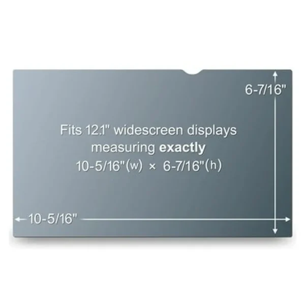 3M Black Privacy Filter for Notebooks PF12.1W