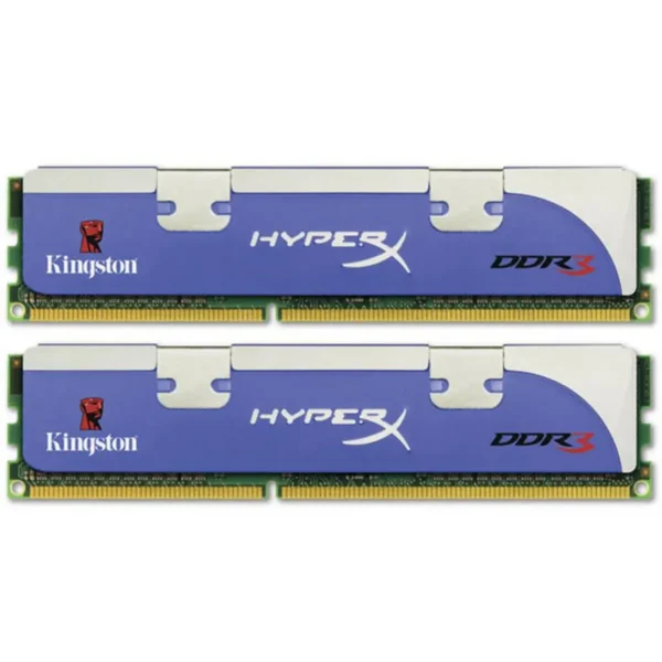 HyperX 2GB, 2000MHz, DDR3, Non-ECC, CL9 (9-9-9-27), DIMM, (Kit of 2), NVIDIA SLI memory module 2 x 1 GB