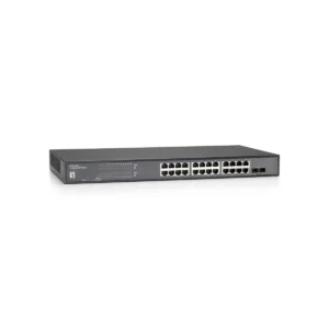 LevelOne 26-Port Gigabit Switch, 2 x SFP