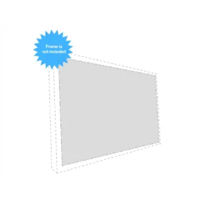 Multibrackets Extra Cloth, M Grey Plus, Gain 0,90 16:9, 77″