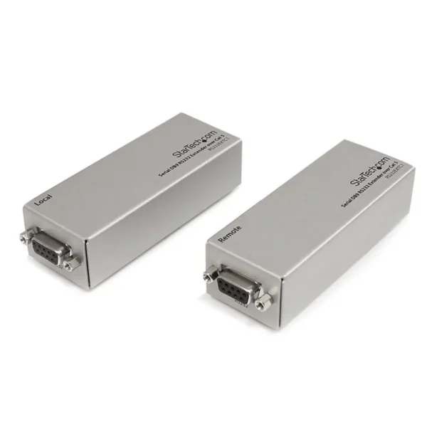 StarTech.com Serial DB9 RS232 Extender over Cat 5 – Up to 3300 ft (1000 meters)