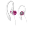 Philips SHS3213S/28 headphones/headset Wired Ear-hook Crimson, White