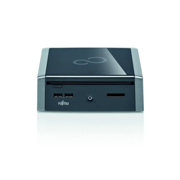 Fujitsu ESPRIMO Q1510 Intel® Core™ i3 i3-330M 4 GB DDR3-SDRAM 320 GB Intel® HD Graphics Windows 7 Home Premium Small Desktop PC Black, Grey