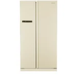 Samsung RSA1STVB side-by-side refrigerator Freestanding 440 L Sand