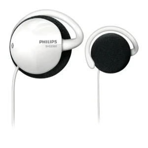 Philips SHS3300/28 headphones/headset Wired Ear-hook Black, White