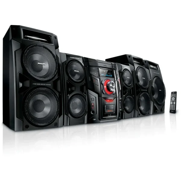 Philips FWM997/55 home audio system Home audio mini system 800 W Black, Red