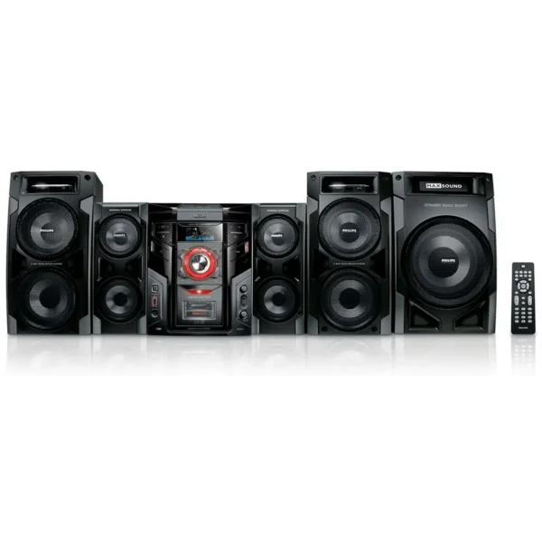 Philips FWM997/55 home audio system Home audio mini system 800 W Black, Red