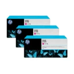 HP 771 3-pack 775-ml Magenta Designjet Ink Cartridges CR252A print head Inkjet printing