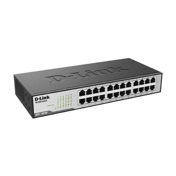 D-Link 24-Port Fast Ethernet Unmanaged Desktop Switch