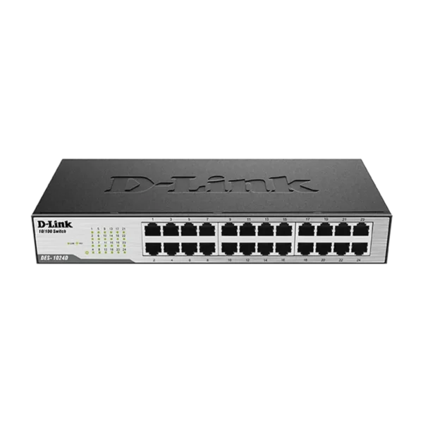 D-Link 24-Port Fast Ethernet Unmanaged Desktop Switch