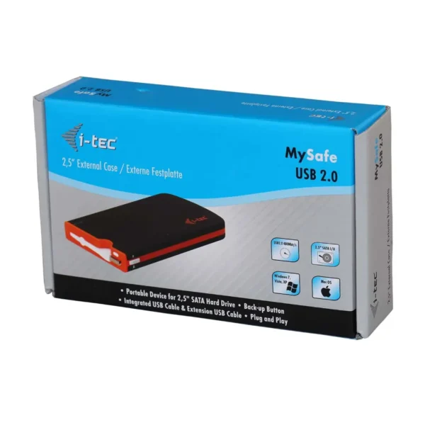 i-tec USB 2.0 MySafe 2.5″ External Case
