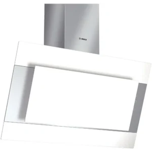 Bosch DWK09M720 cooker hood Wall-mounted Stainless steel, White 760 m³/h