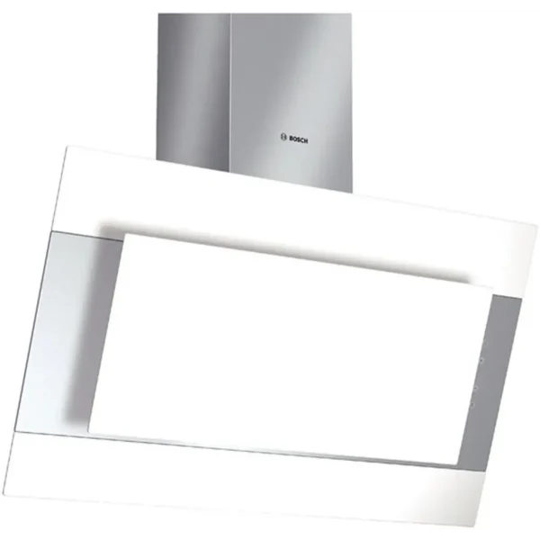 Bosch DWK09M720 cooker hood Wall-mounted Stainless steel, White 760 m³/h