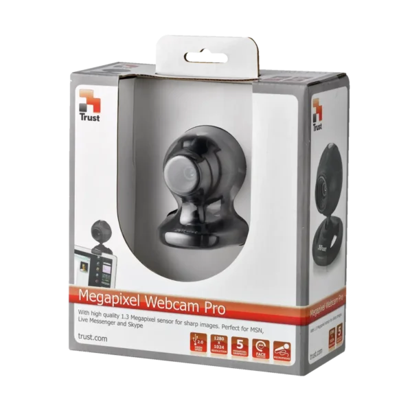Trust Megapixel Pro webcam 1.3 MP 1280 x 1024 pixels USB 2.0 Black