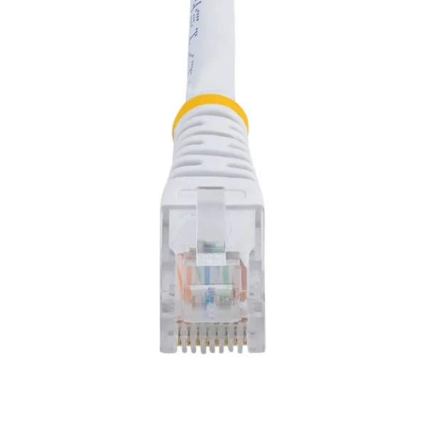 StarTech.com Cat5e Patch Cable with Molded RJ45 Connectors – 25 ft. – White