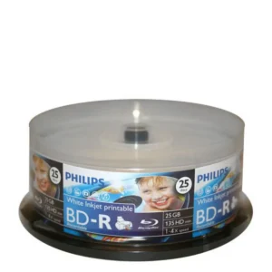 Philips BR2I4B25F/27 blank Blu-Ray disc BD-R 25 GB 25 pc(s)