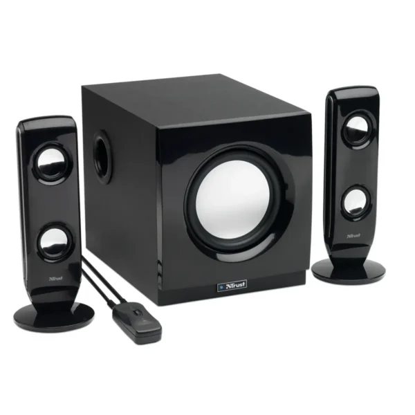 Trust 2.1 SP-3400 speaker set 20 W Black 2.1 channels