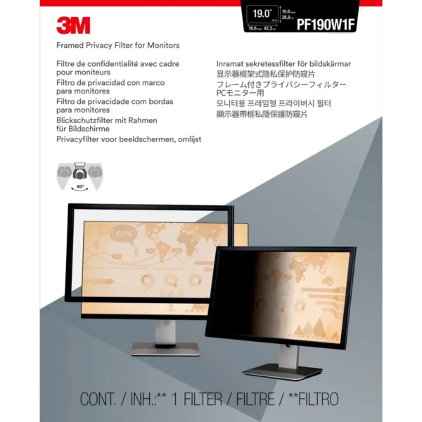 3M Framed Privacy Filter for 19″ Widescreen Monitor (16:10)