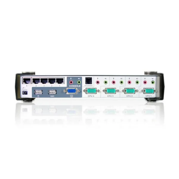 ATEN CS1774C-AT-G KVM switch Black, Grey