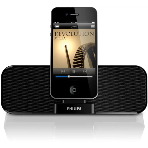 Philips AD200/37 docking speaker 4 W Black