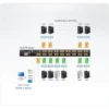ATEN CL5716FM KVM switch Rack mounting Grey