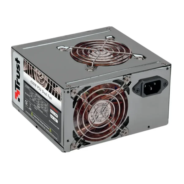 Trust PSU Dual Fan PW-5210 power supply unit 420 W ATX Grey