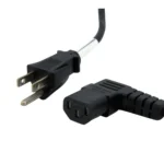 StarTech.com 6ft (2m) Computer Power Cord, NEMA 5-15P to Right Angle C13, 10A 125V, 18AWG, Black Replacement AC Power Cord, Printer Power Cord, PC Power Supply Cable, Monitor Power Cable – UL Listed