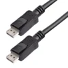 StarTech.com 6ft (2m) DisplayPort 1.2 Cable – 4K x 2K Ultra HD VESA Certified DisplayPort Cable – DP to DP Cable for Monitor – DP Video/Display Cord – Latching DP Connectors