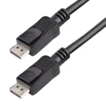 StarTech.com 6ft (2m) DisplayPort 1.2 Cable – 4K x 2K Ultra HD VESA Certified DisplayPort Cable – DP to DP Cable for Monitor – DP Video/Display Cord – Latching DP Connectors