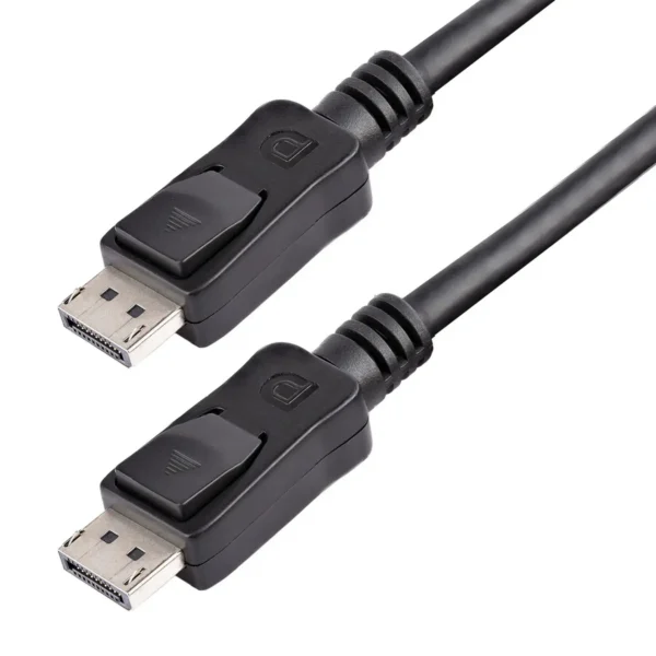 StarTech.com 6ft (2m) DisplayPort 1.2 Cable – 4K x 2K Ultra HD VESA Certified DisplayPort Cable – DP to DP Cable for Monitor – DP Video/Display Cord – Latching DP Connectors