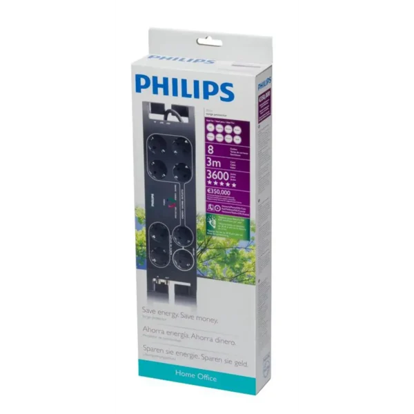 Philips Home Office Surge Protector SPN4087C/10