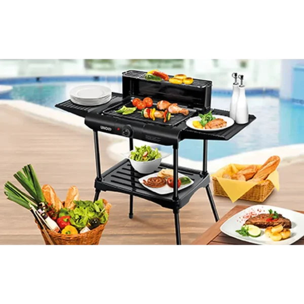 Unold 58565 outdoor barbecue/grill Cooking station Electric Black 1600 W