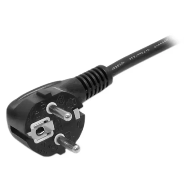 StarTech.com 2m (6ft) Computer Power Cord, 18AWG, EU Schuko to C13 Power Cord, 250V 10A, Black Replacement AC Cord, TV/Monitor Power Cable, Schuko CEE 7/7 to IEC 60320 C13 Power Cord – PC Power Supply Cable