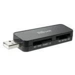 Trust 39-in-1 Mini SIM & Memory CR-1370p card reader Black
