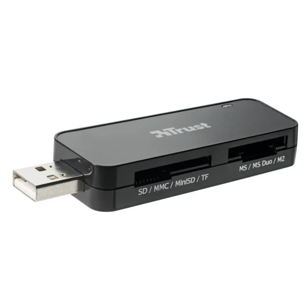 Trust 39-in-1 Mini SIM & Memory CR-1370p card reader Black
