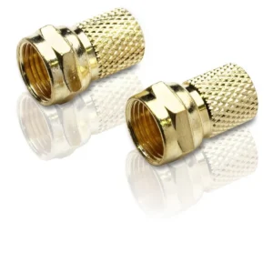 Philips SWV2028H/17 coaxial connector F-type 2 pc(s)
