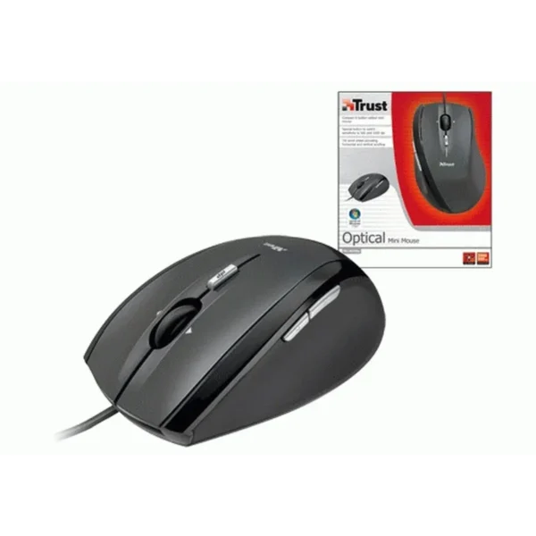 Trust MI-2830Rp mouse USB Type-A Optical 500 DPI