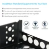 StarTech.com 2U Fixed 19″ Adjustable Depth Universal Server Rack Rails