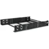 StarTech.com 2U Fixed 19″ Adjustable Depth Universal Server Rack Rails