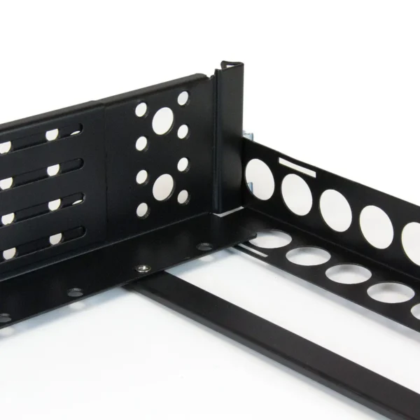 StarTech.com 2U Fixed 19″ Adjustable Depth Universal Server Rack Rails