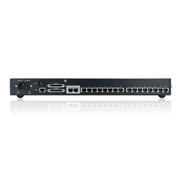 ATEN KM0216 KVM switch Rack mounting Black