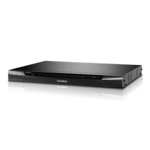 ATEN KM0216 KVM switch Rack mounting Black