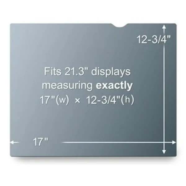 3M Black Privacy Filter for Desktops PF21.3