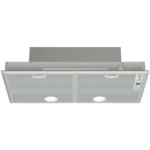Neff D5855X0 cooker hood Built-in Metallic 650 m³/h