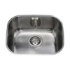CDA KCC22SS kitchen sink Top-mounted sink Rectangular Stainless steel