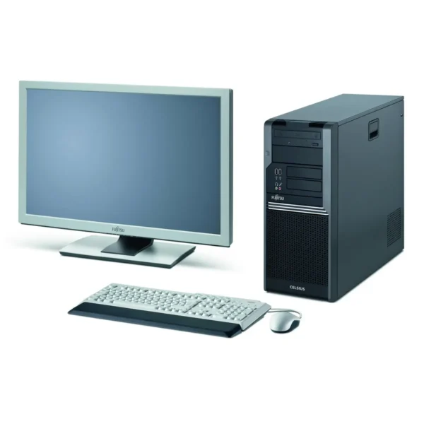 Fujitsu CELSIUS W380 Intel® Core™ i5 i5-650 4 GB DDR3-SDRAM Windows 7 Professional Minitower Workstation