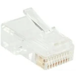 InLine 73011R wire connector RJ-45 Transparent, White