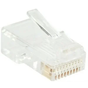 InLine 73011R wire connector RJ-45 Transparent, White